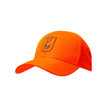 Casquette Deerhunter Recon Cap With Mesh - Safety Orange