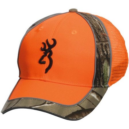 Casquette Homme Browning Polson Meshback Orange