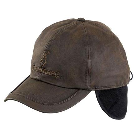 CASQUETTE HOMME BROWNING WINTER HUILEE POLAIRE - VERT