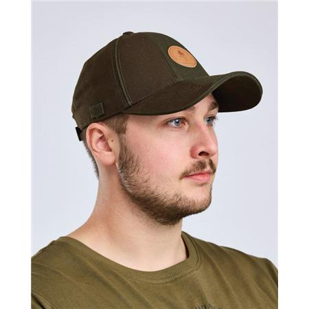 CASQUETTE PINEWOOD FURUDAL HUNTERS WP - SUEDE MARRON/MOSS GREEN