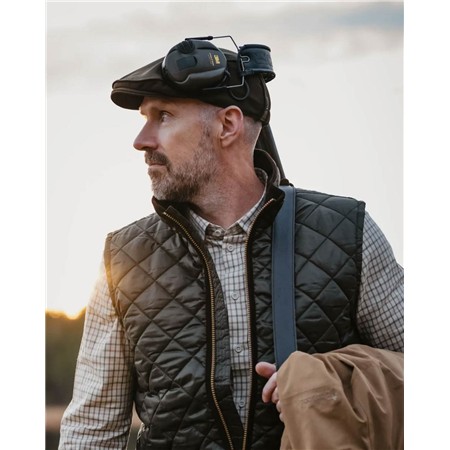 CASQUETTE PINEWOOD NYDALA CLASSIC SIXPENCE - MOSSGREEN/SUEDE BROWN