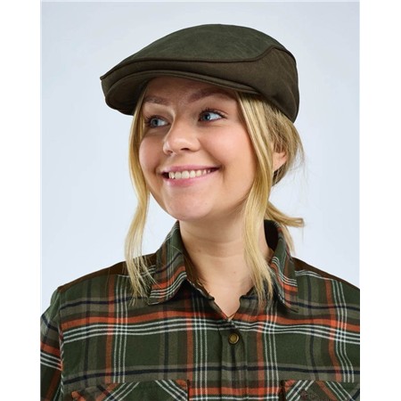 CASQUETTE PINEWOOD NYDALA CLASSIC SIXPENCE - MOSSGREEN/SUEDE BROWN