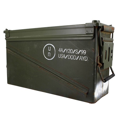 Cassa Per Munizioni Blackstorm Firearms Us Calibro 40 De Metal In Metallo