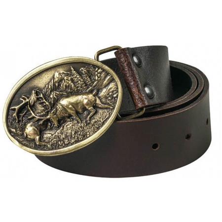 Ceinture En Cuir - Cerf - Fritzmann Fritzmann
