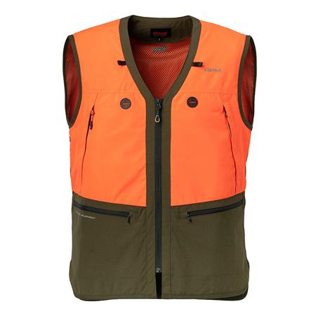Chaleco De Caza Para Hombre Chiruca Onuris - Vert/Orange