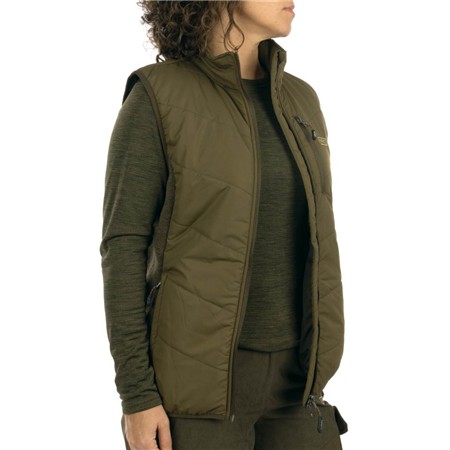 CHALECO DE MUJER HART CORMA-V - VERDE