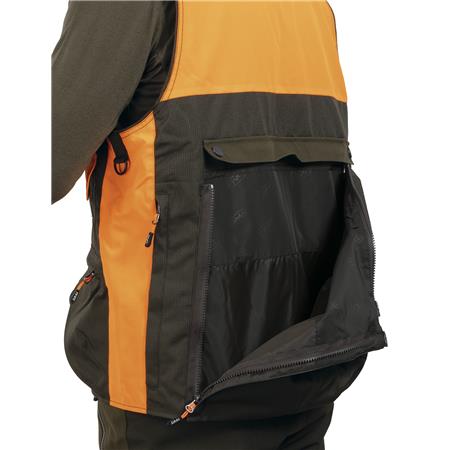 CHALECO HOMBRE HART ARMOTION CLASS-V - BLAZE / OLIVE FONCÉ