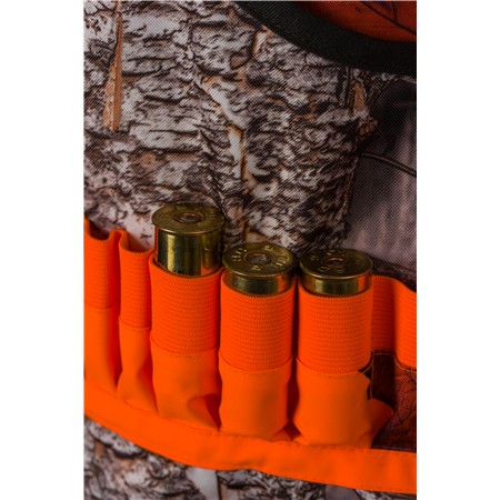 CHALECO JUNIOR TREELAND REVERSIBLE - CAMO NARANJA/VERDE