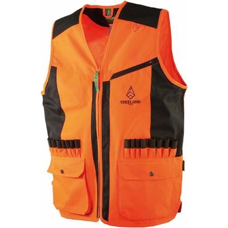 Chaleco Sin Mangas Hombre Treeland T253 - Naranja