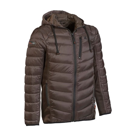 CHAQUETA ACOLCHADA PARA HOMBRE LIGNE VERNEY-CARRON JAGUAR - MARRON