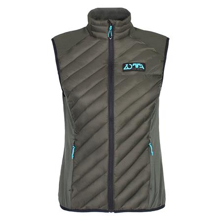 Chaqueta Hinchada Sin Mangas Mujer Zotta Forest Silver