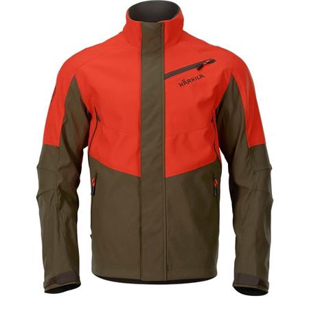 Chaqueta Hombre Harkila Wildboar Pro - Naranja/Verde