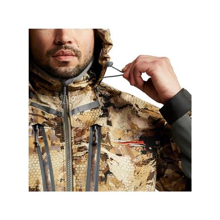 CHAQUETA HOMBRE SITKA HUDSON - MARISMA DE AVES ACUÁTICAS