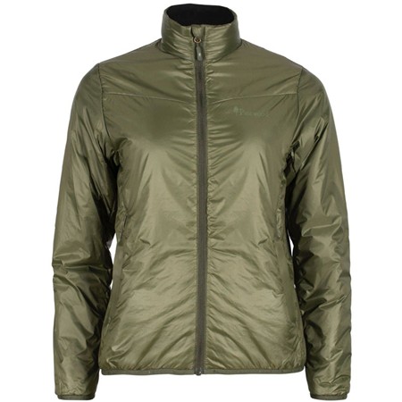 Chaqueta Mujer Pinewood Wool Insulated Midlayer - Moss Green