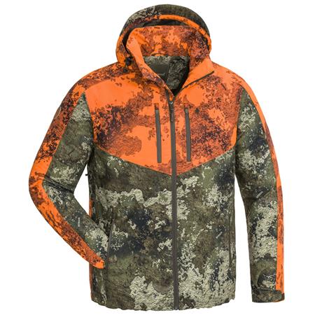 Chaqueta Para Hombre Pinewood Furudal/Retriever Active Camou Jkt - Camo Verde/Naranja