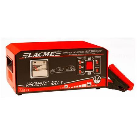 Chargeur Automatique Lacme Vacmatic 100-3 - 6 Ah