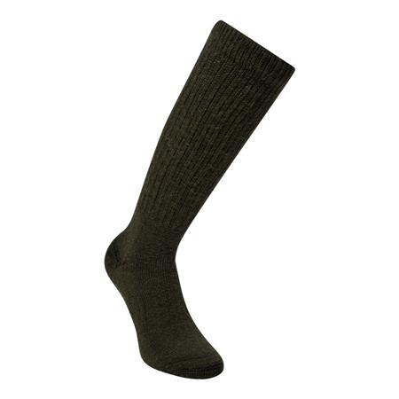 CHAUSSETTES DEERHUNTER LAINE ET SOIE - FOREST GREEN