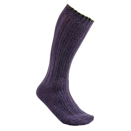 CHAUSSETTES FEMME CLUB INTERCHASSE NATUN COURT -  VIOLET