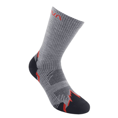 Chaussettes La Sportiva Hiking - Carbon/Mountain Red