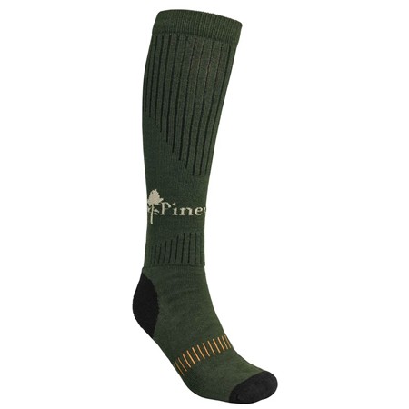 Chaussettes Mixte Pinewood Drytex High Sock - Green/D.Brown
