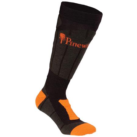 Chaussettes Pinewood Technical Long Wool - Green/Green