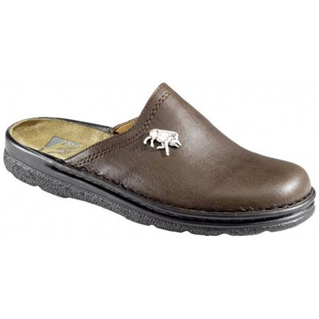 Chaussons En Cuir Pour Homme - Sanglier - Fritzmann Fritzmann