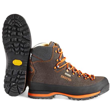 CHAUSSURES HOMME DIOTTO BECCACCIA PRO WINDTEX - MARRON/ORANGE