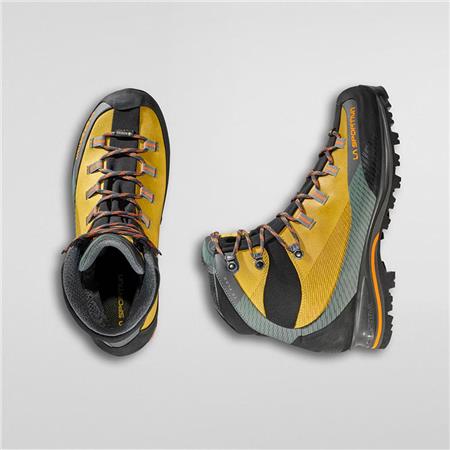 CHAUSSURES HOMME LA SPORTIVA TRANGO TRK LEATHER GTX YELLOW - SAVANA/TIGER