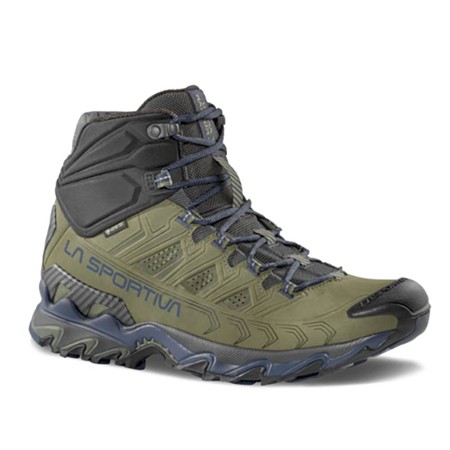 Chaussures Homme La Sportiva Ultra Raptor 2 Mid Leather Gtx - Cypres/Night Sky