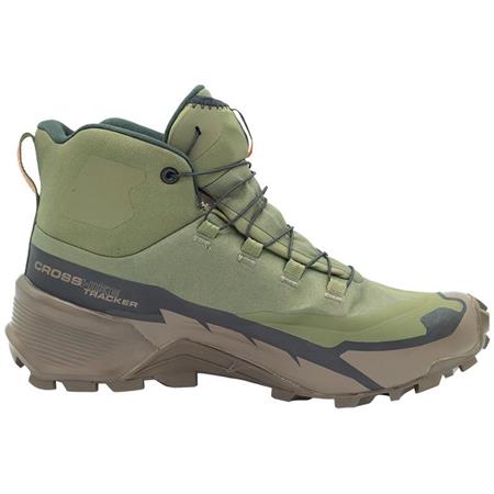 Chaussures Homme Salomon Cross Hike Tracker Gtx - Vert