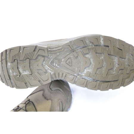 CHAUSSURES HOMME SALOMON XA FORCES MID - COYOTE - 40 OCCASION