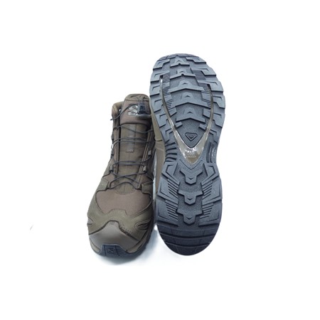 CHAUSSURES HOMME SALOMON XA FORCES MID EN - MARRON - 46 2/3 OCCASION