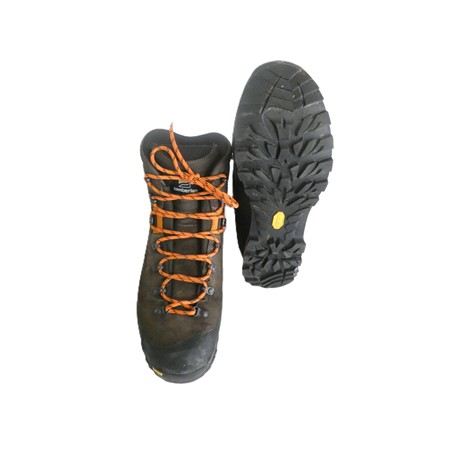 CHAUSSURES HOMME ZAMBERLAN TARGET GTX RR - MARRON/ORANGE - 45 OCCASION
