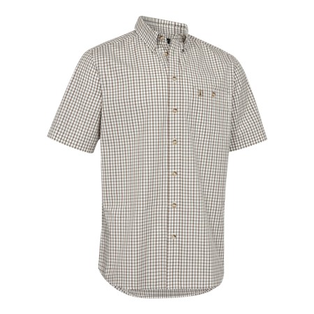 Chemise Manches Courtes Homme Deerhunter Theodore S/S - Green Check