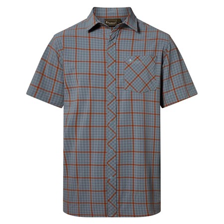 Chemise Manches Courtes Homme Pinewood Outdoor S/S - Aqua Grey