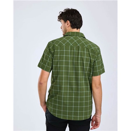 CHEMISE MANCHES COURTES HOMME PINEWOOD OUTDOOR S/S - PINE GREEN