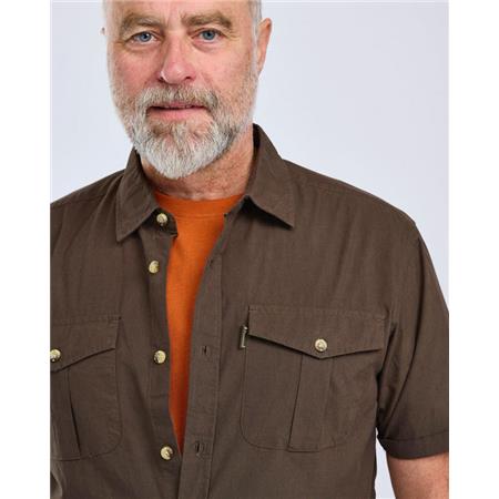 CHEMISE MANCHES COURTES HOMME PINEWOOD SAFARI S/S - OLIVE