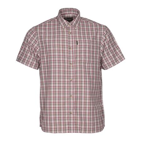 Chemise Manches Courtes Homme Pinewood Summer - Rouge