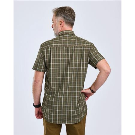 CHEMISE MANCHES COURTES HOMME PINEWOOD SUMMER - VERT