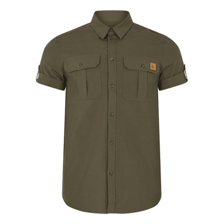 Chemise Manches Courtes Homme Seeland Cargo Mc Selous - Grape Leaf