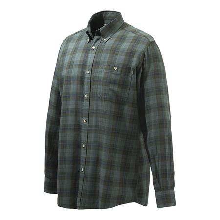 Chemise Manches Longues Beretta Wood Flannel Button Down Shirt - Vert