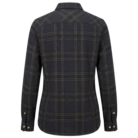 CHEMISE MANCHES LONGUES FEMME PINEWOOD FINNVEDEN FOREST FLANNEL - D.NAVY/BLACK
