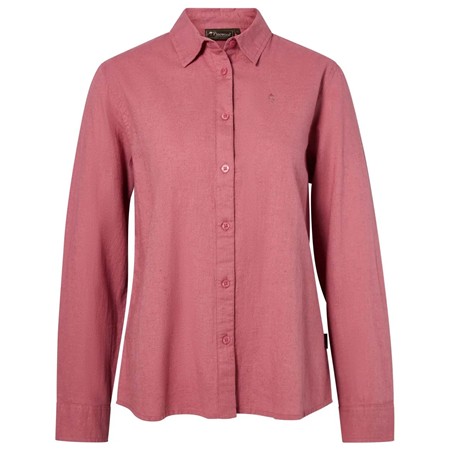Chemise Manches Longues Femme Pinewood Värnamo Insectsafe Hemp Mix - Dusty Pink