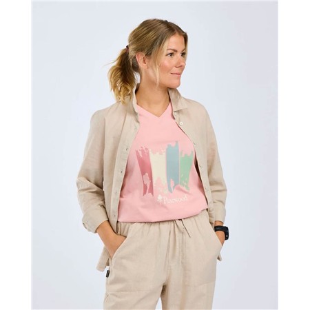 CHEMISE MANCHES LONGUES FEMME PINEWOOD VÄRNAMO INSECTSAFE HEMP MIX - LINEN BEIGE