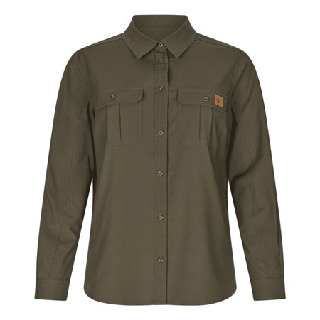 Chemise Manches Longues Femme Seeland Cargo Ml Selous Ines - Grape Leaf