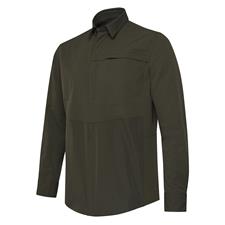 Chemise BERETTA à manches longues Heavy Overshirt kaki - 19751