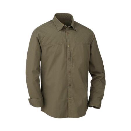 Chemise Manches Longues Homme Blaser Twill Shirt Modern Fit Men - Olive