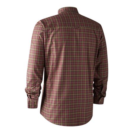 CHEMISE MANCHES LONGUES HOMME DEERHUNTER AIDEN SHIRT - ROUGE