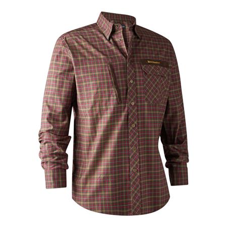 Chemise Manches Longues Homme Deerhunter Aiden Shirt - Rouge