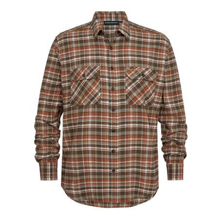 CHEMISE MANCHES LONGUES HOMME DEERHUNTER ANDREW - ORANGE